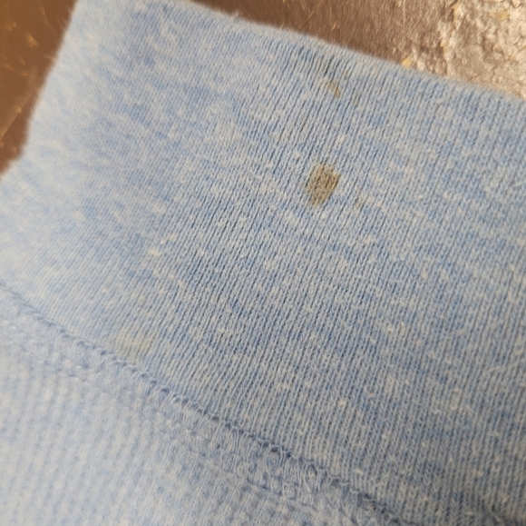 Boys  365 Thermal Long Sleeve Shirt  Size 5  Two-Tone Blue - Picture 6 of 6